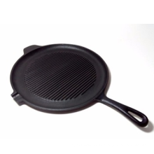 Assitant Handle Grill Pan With One Single Oil Boca